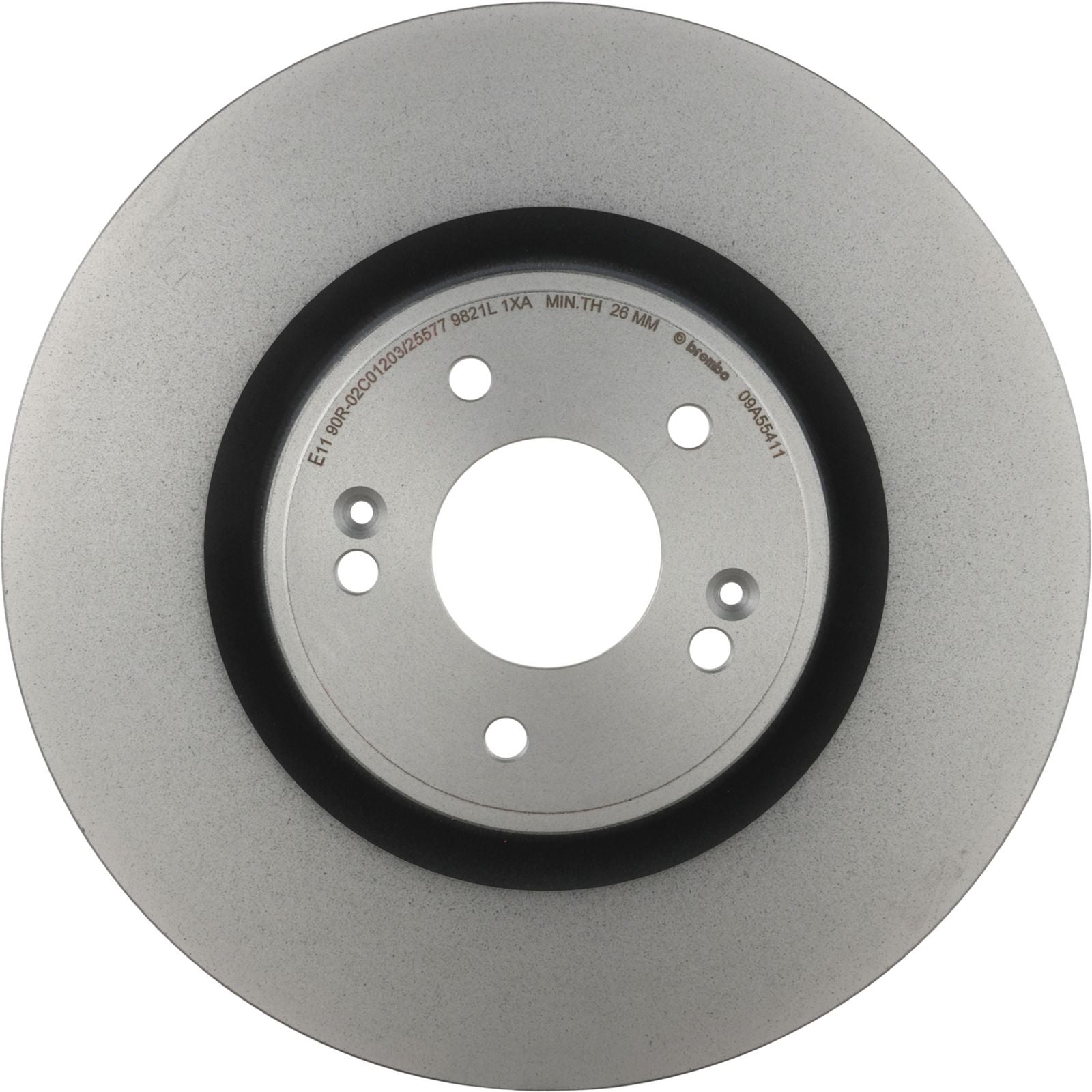 PRIME UV Coated Front Disc Brake Rotor - 09.A554.11_03