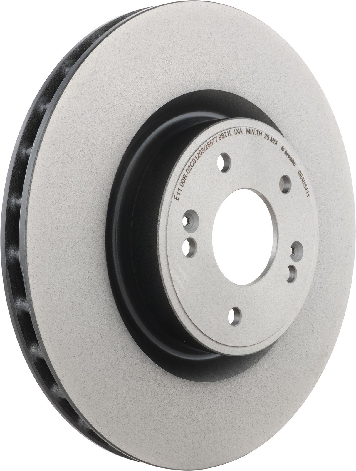 PRIME UV Coated Front Disc Brake Rotor - 09.A554.11_01