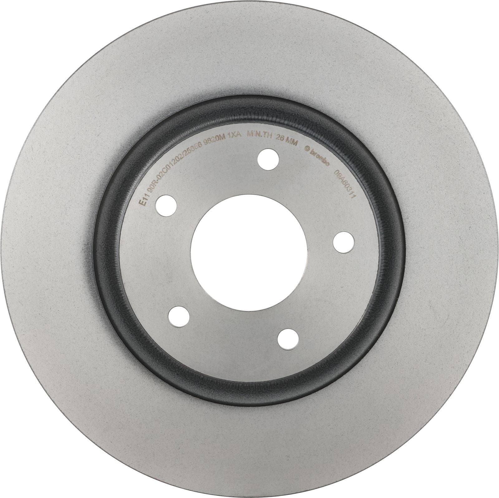 PRIME UV Coated Front Disc Brake Rotor - 09.A603.11_03