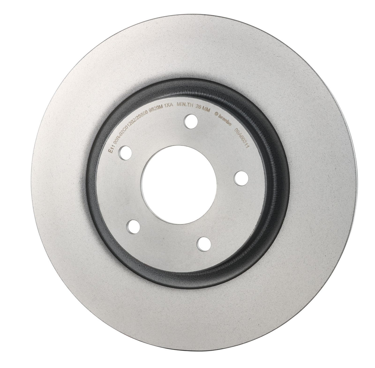 PRIME UV Coated Front Disc Brake Rotor - 09.A603.11_08