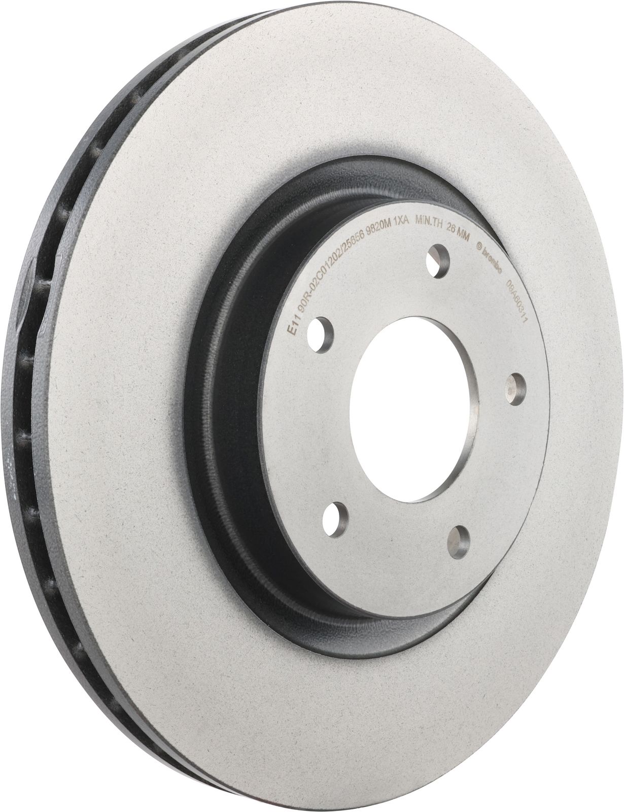PRIME UV Coated Front Disc Brake Rotor - 09.A603.11_01