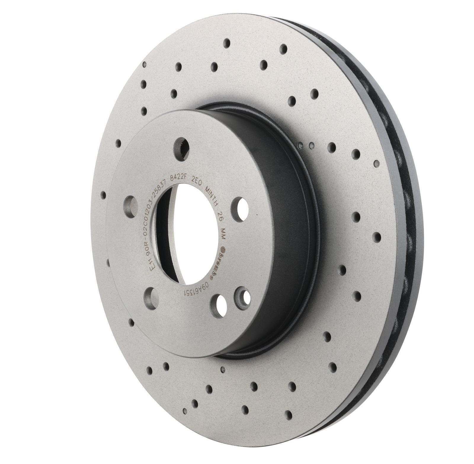 PRIME UV Coated Front Disc Brake Rotor - 09.A613.51_11
