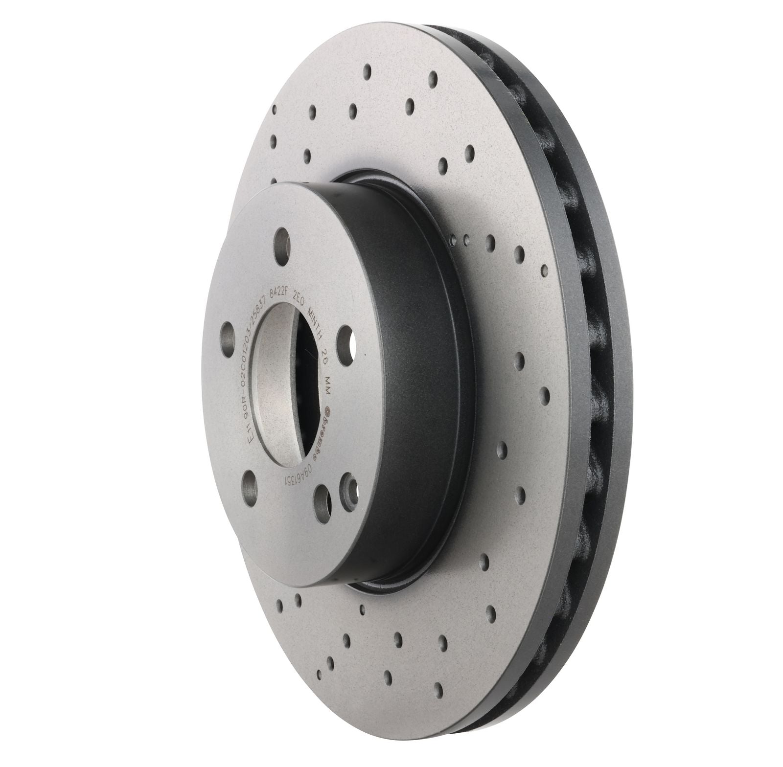 PRIME UV Coated Front Disc Brake Rotor - 09.A613.51_12