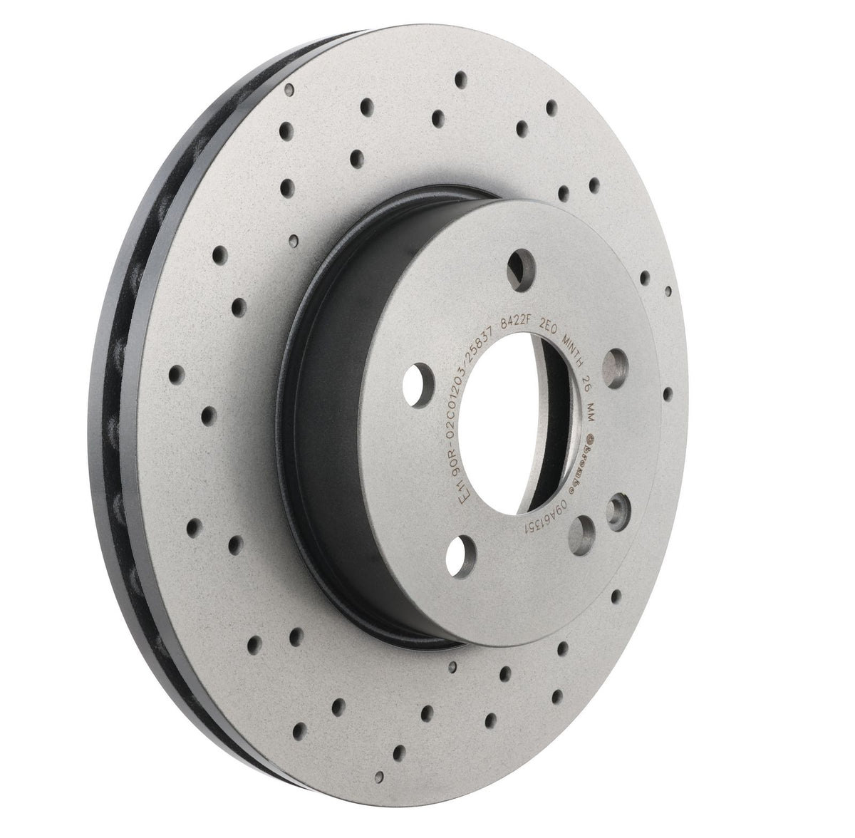 PRIME UV Coated Front Disc Brake Rotor - 09.A613.51_29