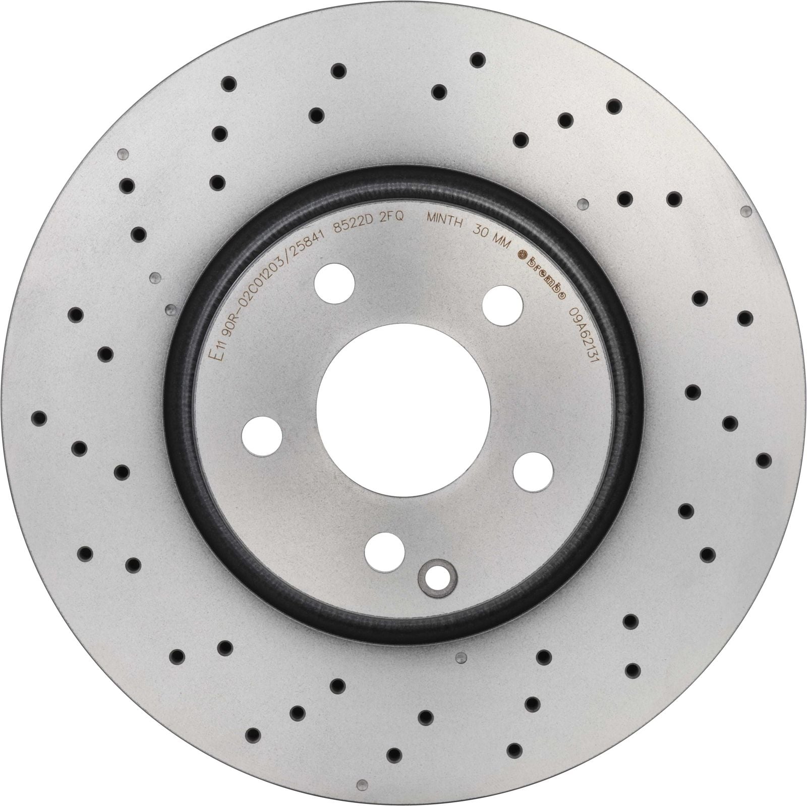 PRIME UV Coated Front Disc Brake Rotor - 09.A621.31_03