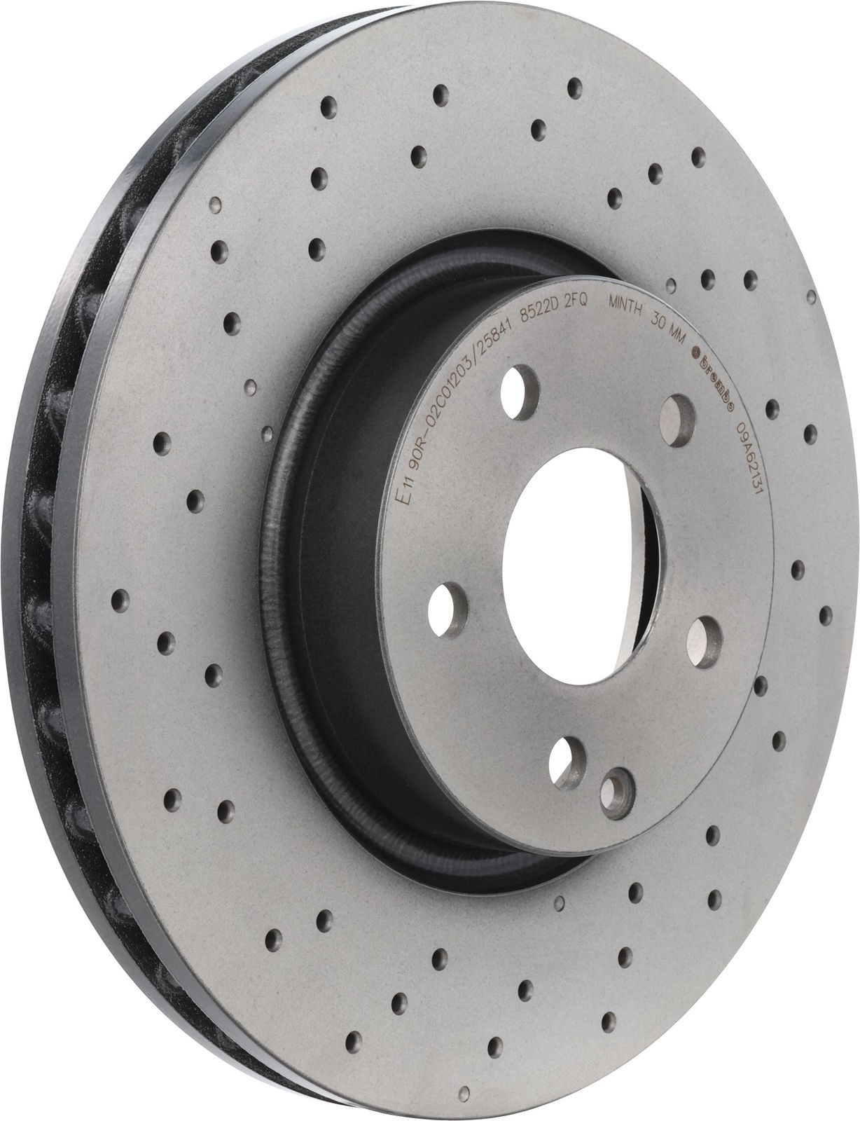 PRIME UV Coated Front Disc Brake Rotor - 09.A621.31_01