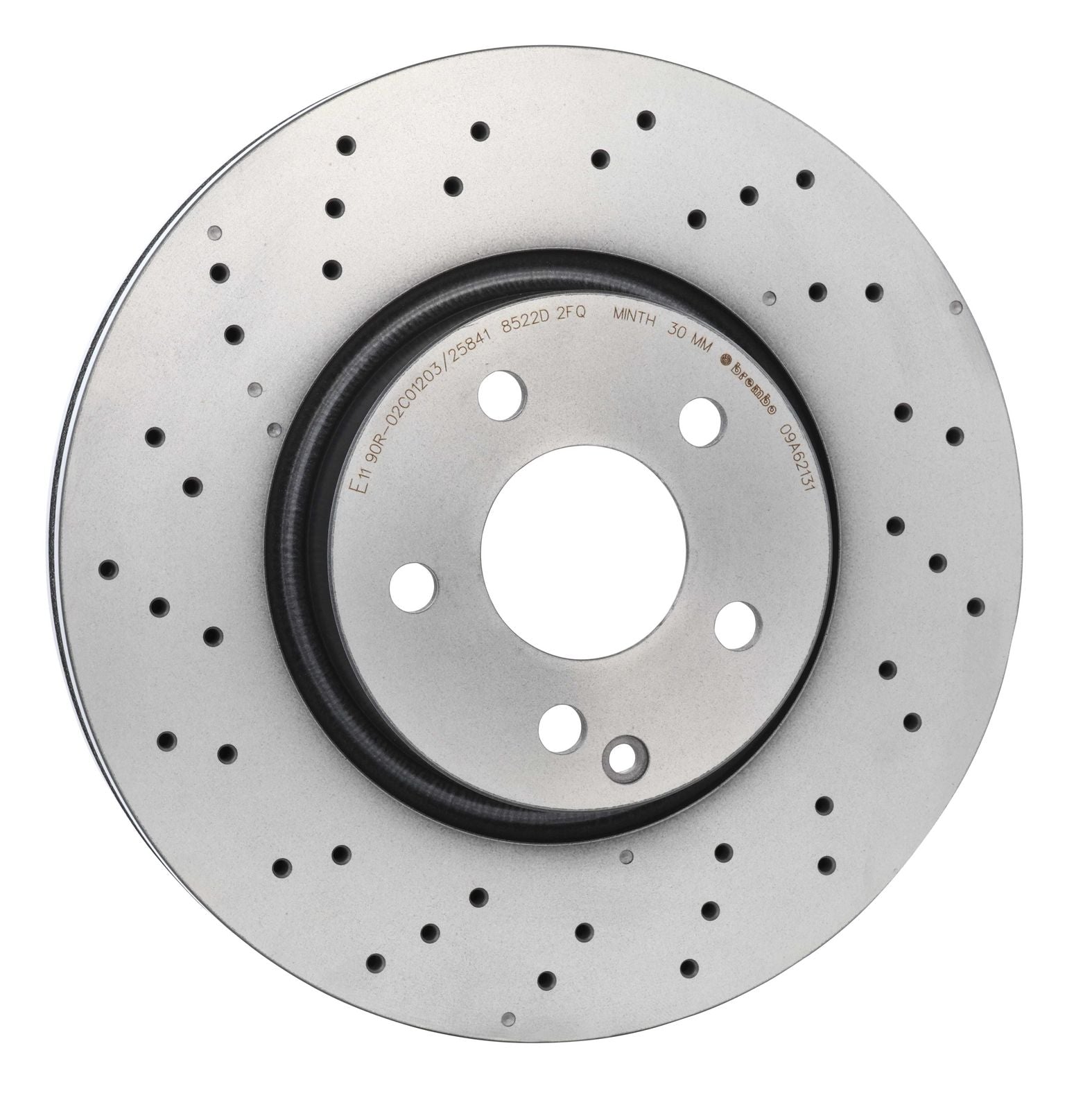 PRIME UV Coated Front Disc Brake Rotor - 09.A621.31_30