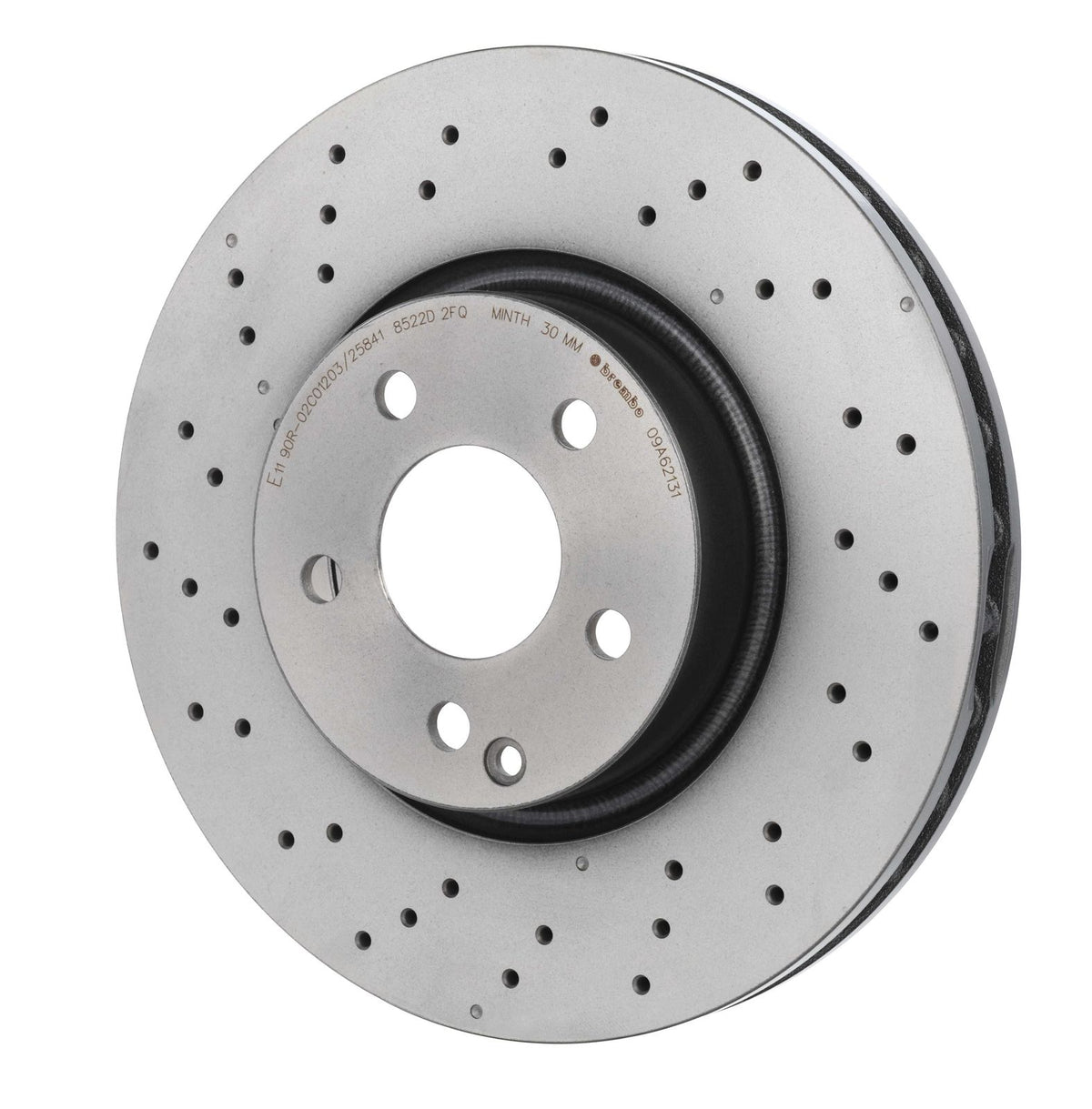 PRIME UV Coated Front Disc Brake Rotor - 09.A621.31_09