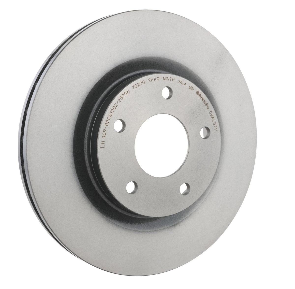 PRIME UV Coated Front Disc Brake Rotor - 09.A637.11_28