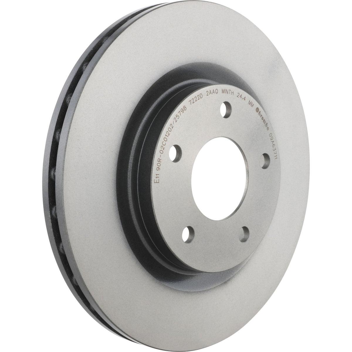 PRIME UV Coated Front Disc Brake Rotor - 09.A637.11_05