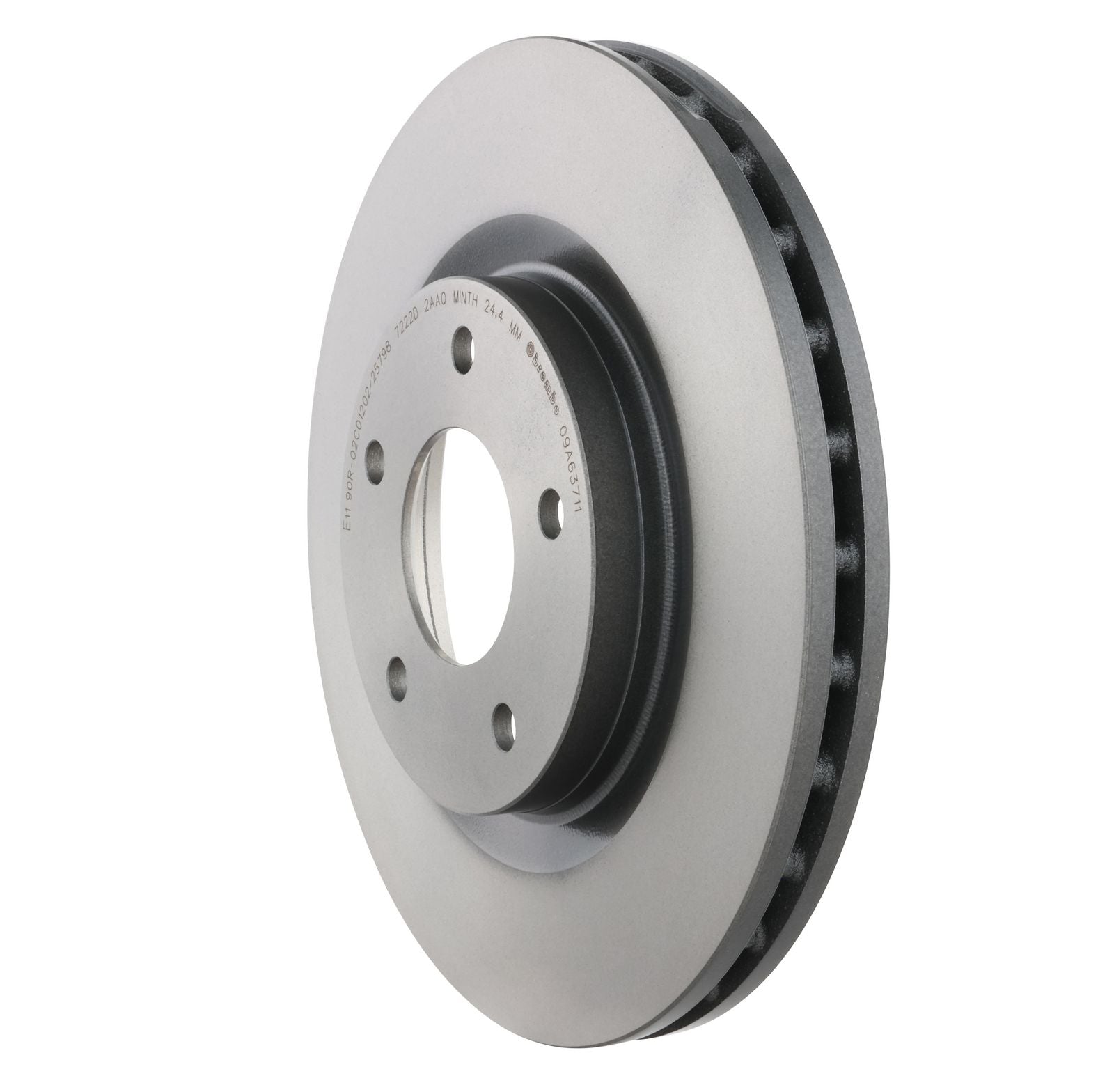 PRIME UV Coated Front Disc Brake Rotor - 09.A637.11_10