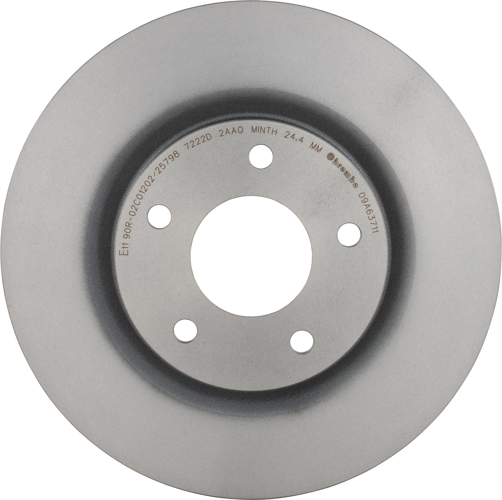 PRIME UV Coated Front Disc Brake Rotor - 09.A637.11_03