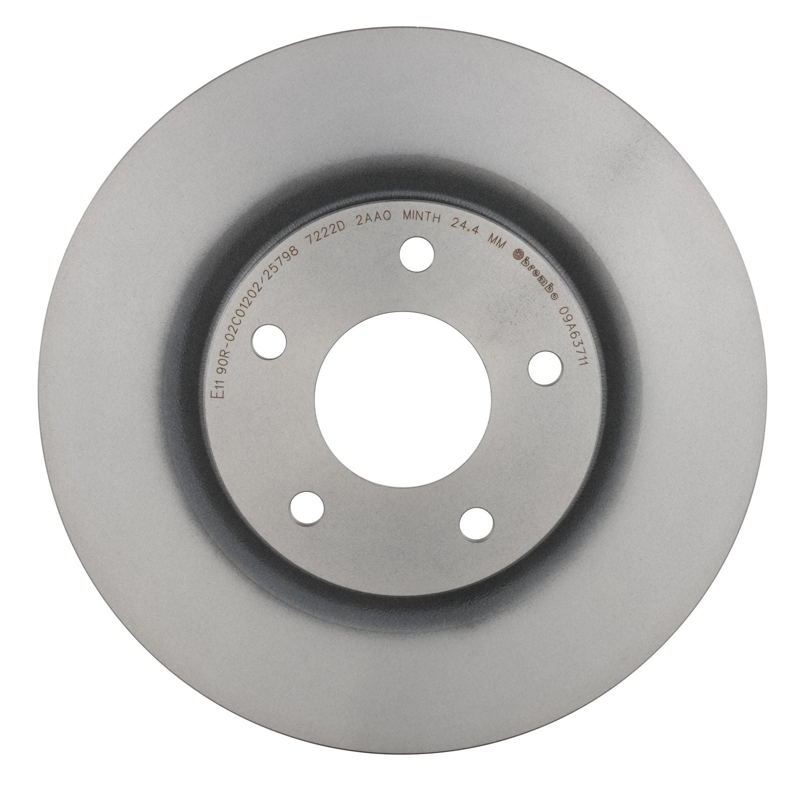 PRIME UV Coated Front Disc Brake Rotor - 09.A637.11_06