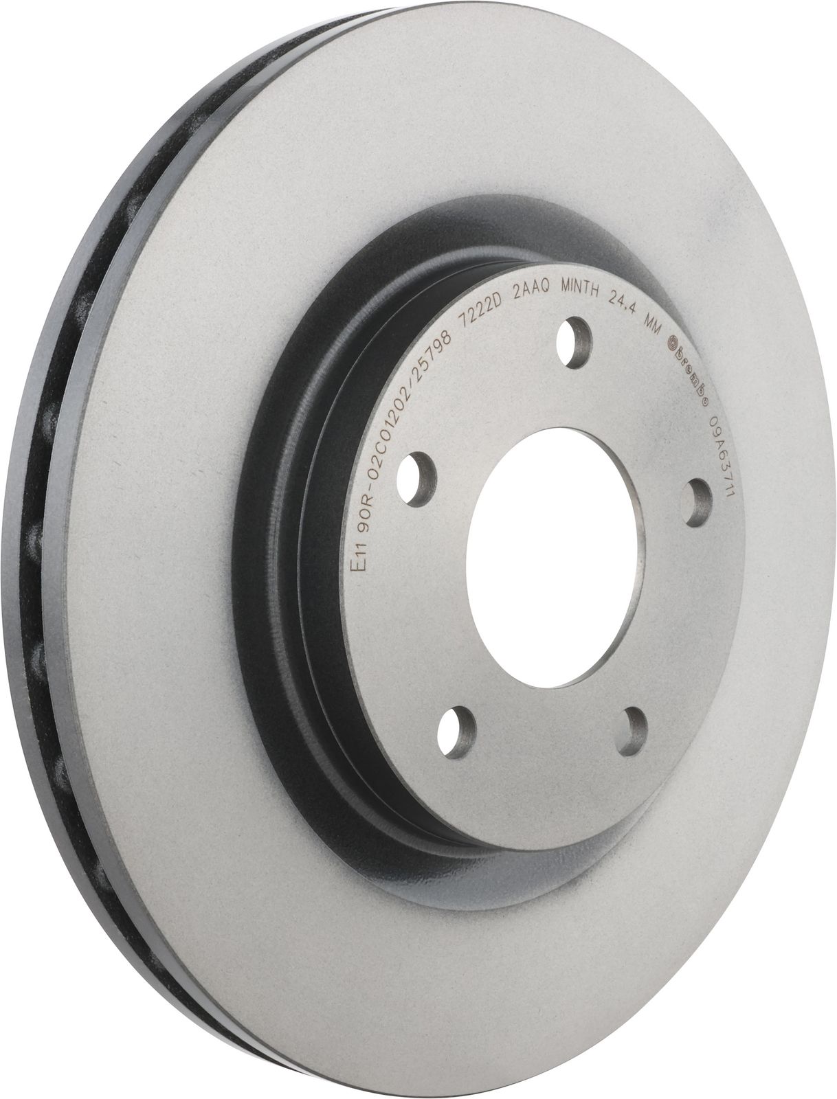 PRIME UV Coated Front Disc Brake Rotor - 09.A637.11_01