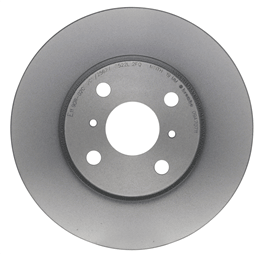 PRIME UV Coated Front Disc Brake Rotor - 09.A707.11_25