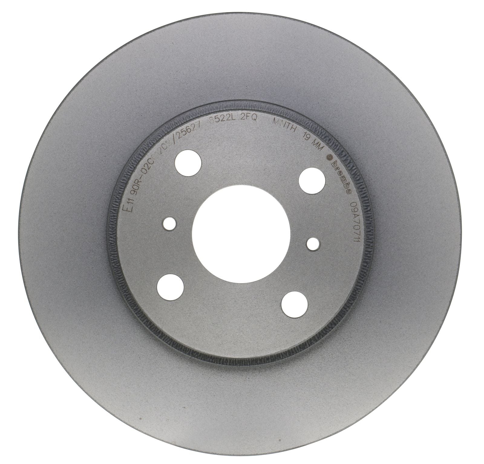 PRIME UV Coated Front Disc Brake Rotor - 09.A707.11_01