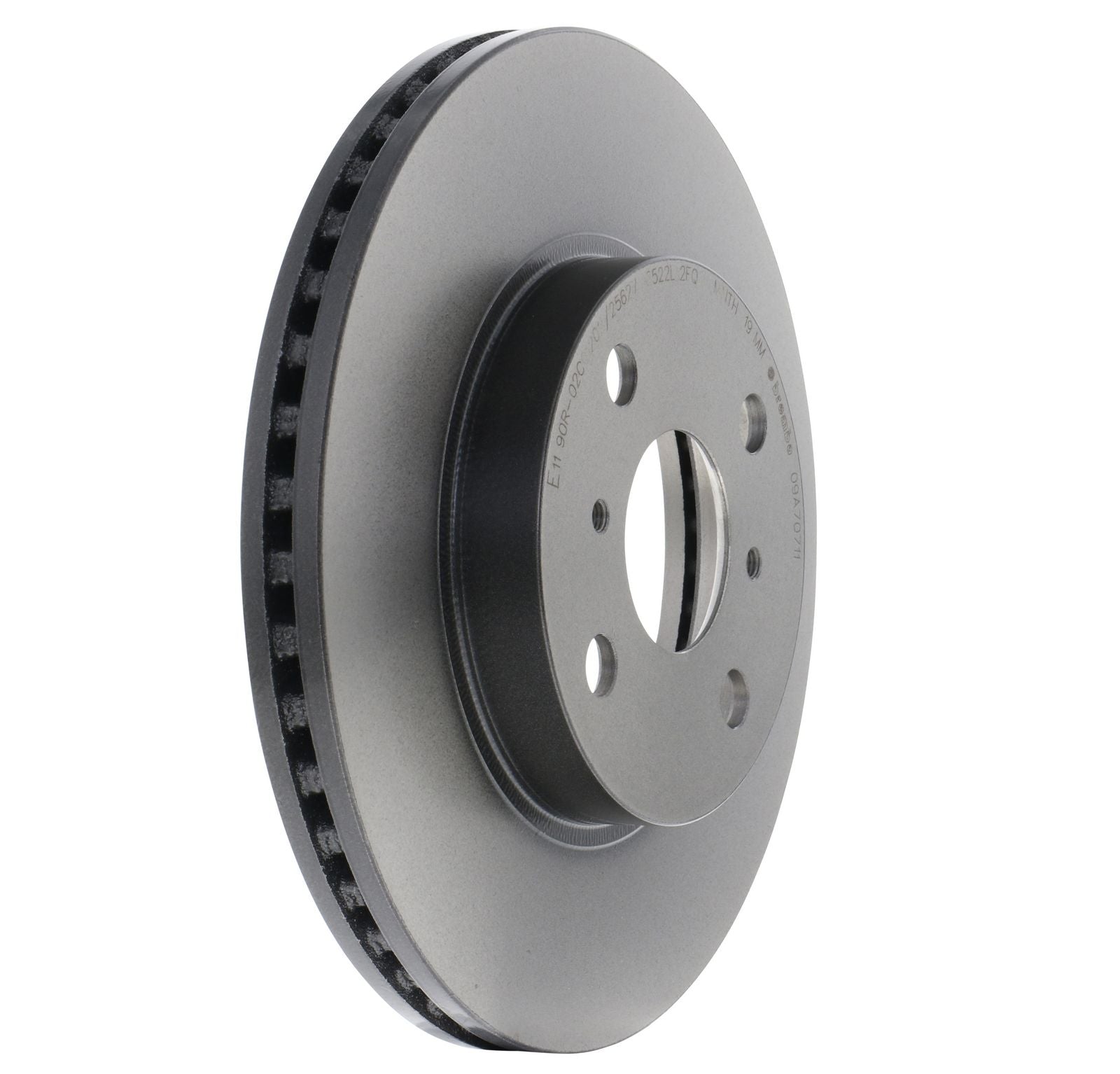 PRIME UV Coated Front Disc Brake Rotor - 09.A707.11_21