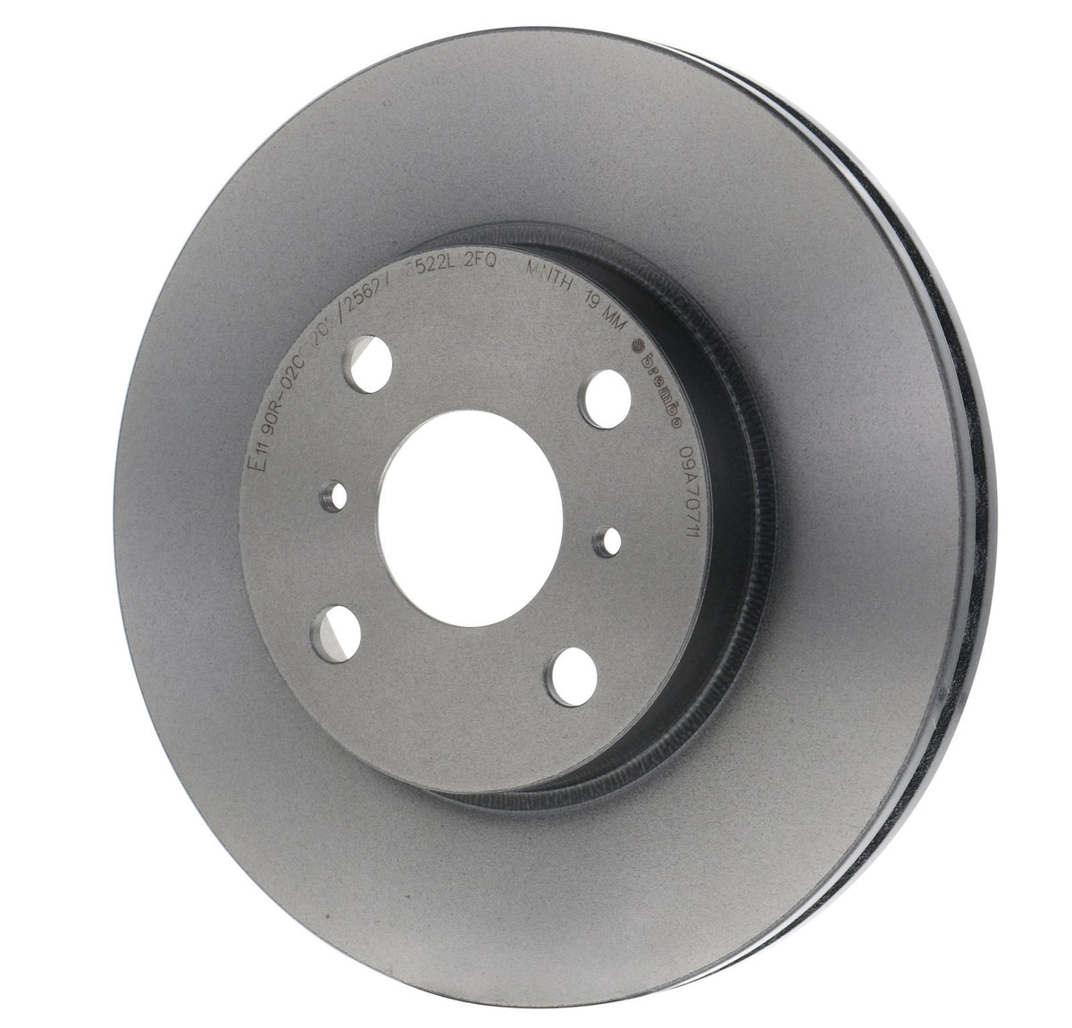 PRIME UV Coated Front Disc Brake Rotor - 09.A707.11_03