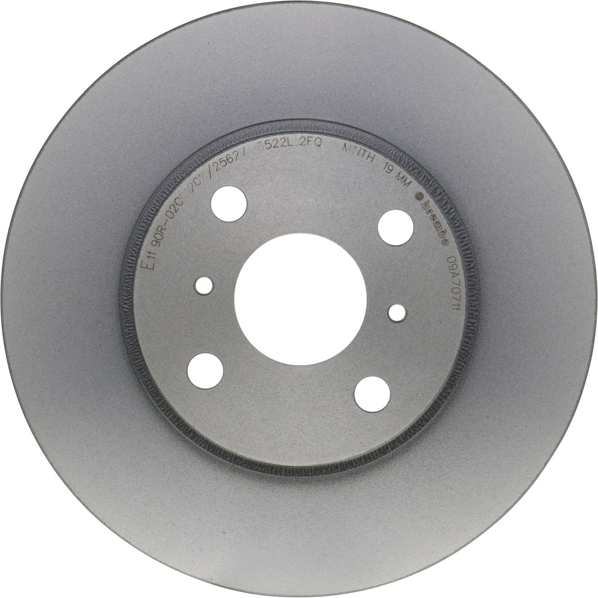 PRIME UV Coated Front Disc Brake Rotor - 09.A707.11_28