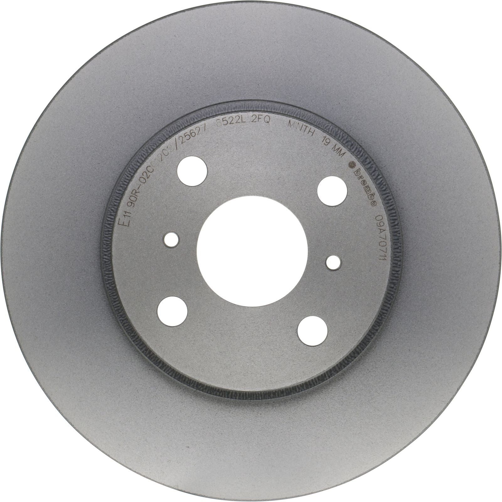 PRIME UV Coated Front Disc Brake Rotor - 09.A707.11_03