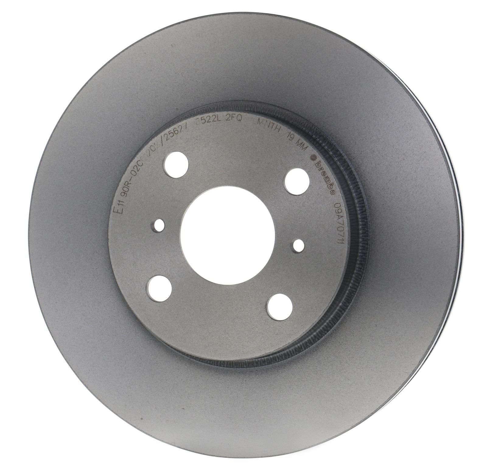 PRIME UV Coated Front Disc Brake Rotor - 09.A707.11_02