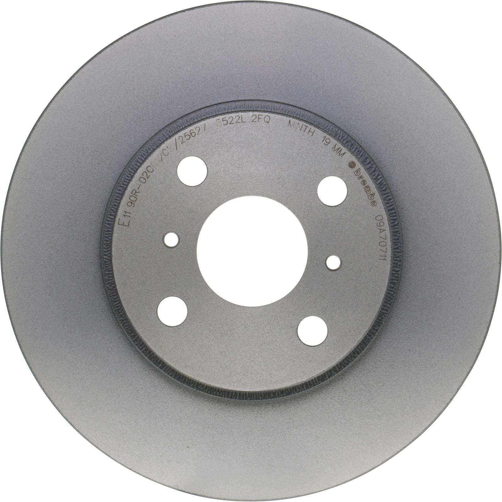 PRIME UV Coated Front Disc Brake Rotor - 09.A707.11_03