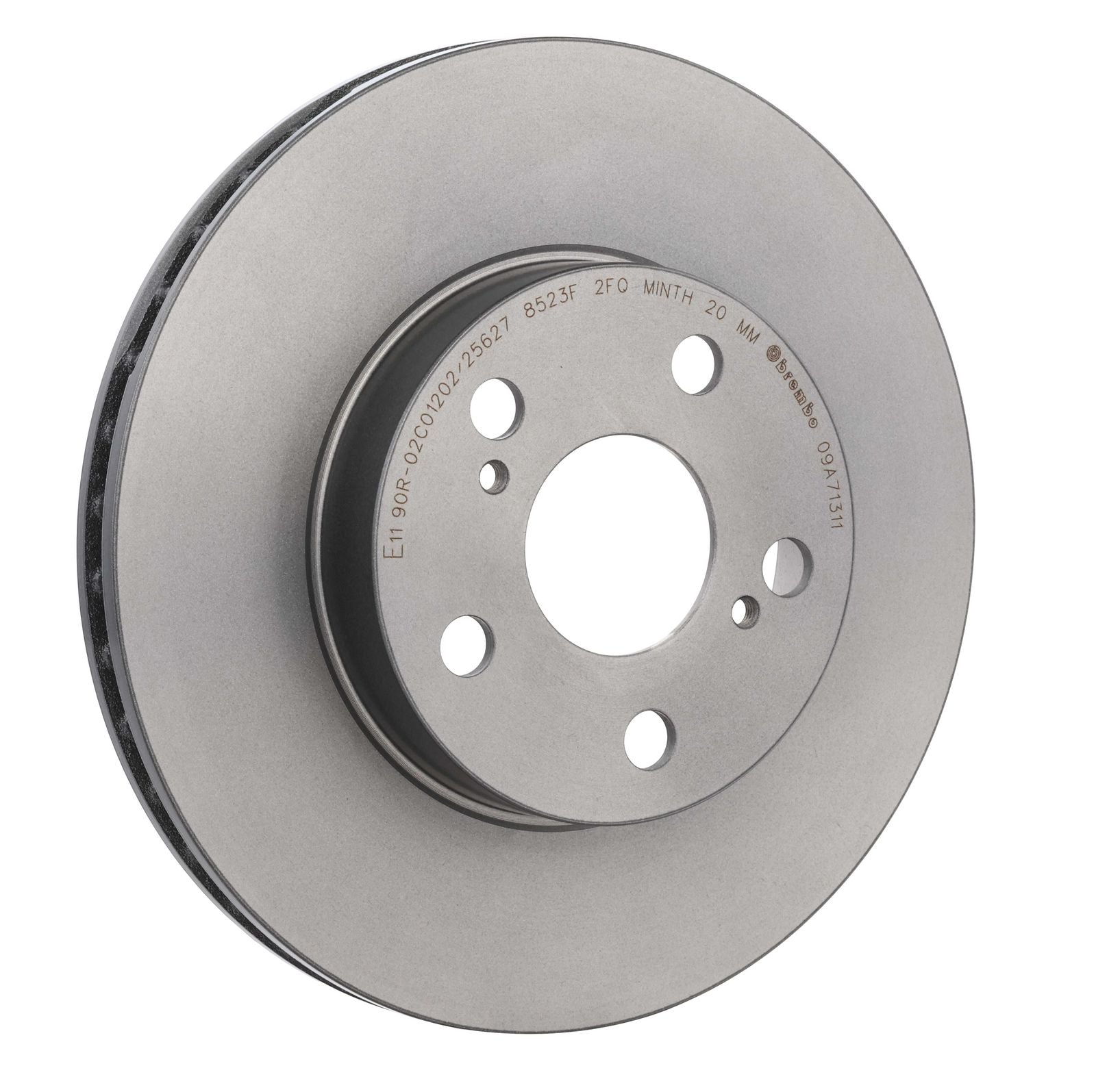 PRIME UV Coated Front Disc Brake Rotor - 09.A713.11_29
