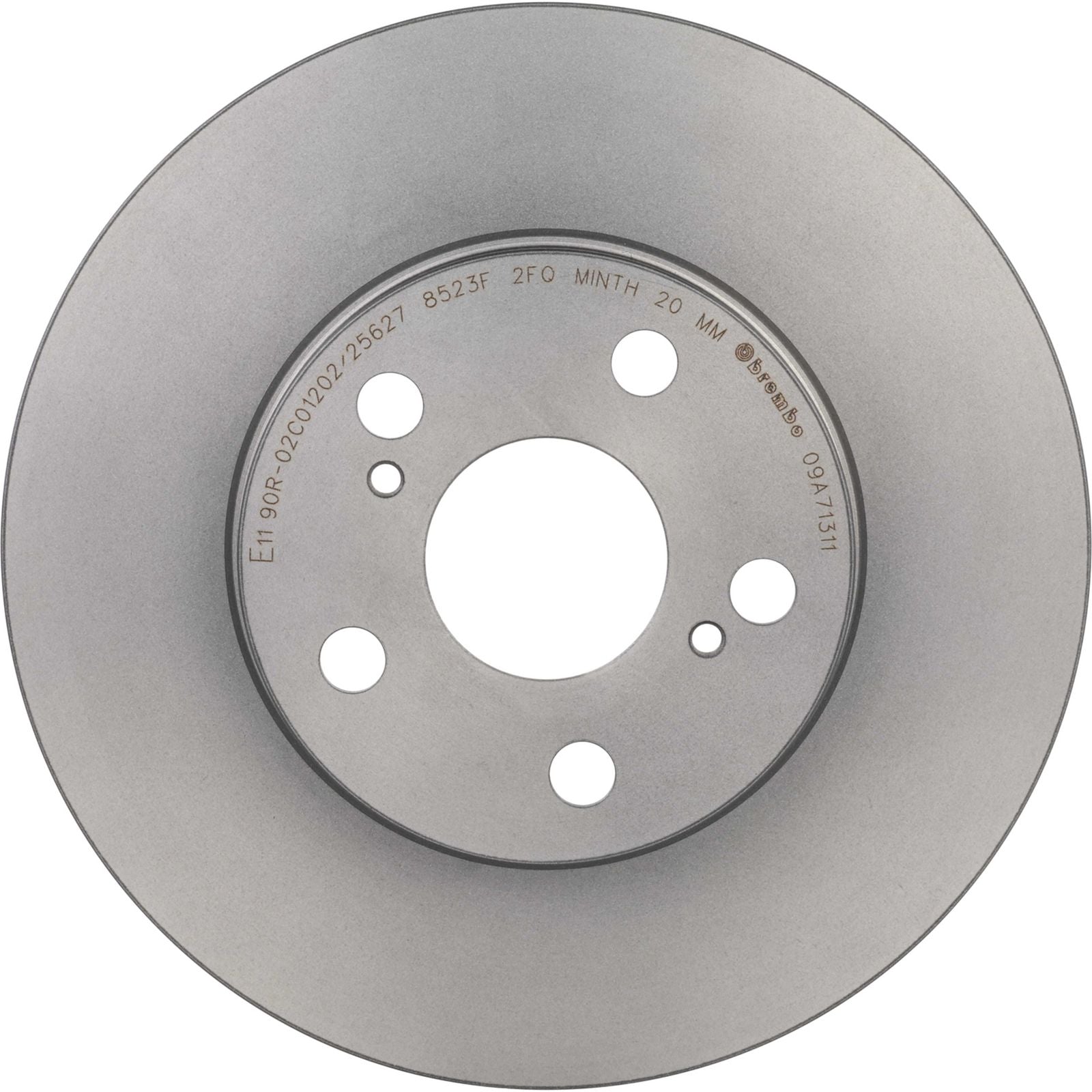 PRIME UV Coated Front Disc Brake Rotor - 09.A713.11_04
