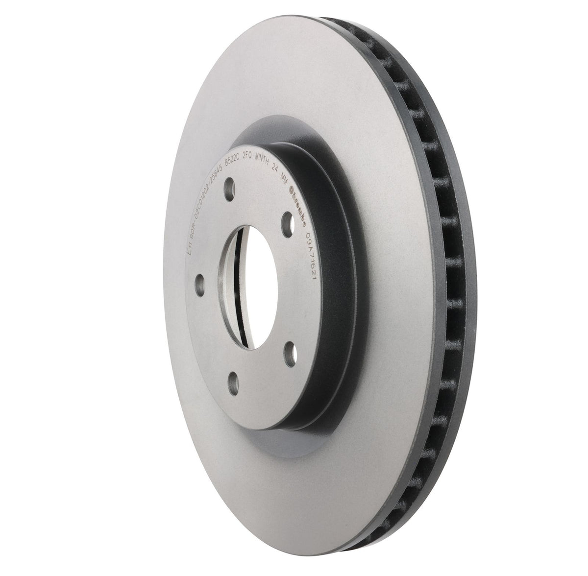 PRIME UV Coated Front Disc Brake Rotor - 09.A716.21_05