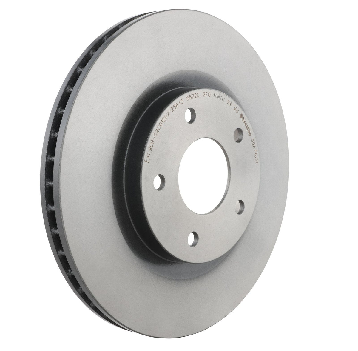PRIME UV Coated Front Disc Brake Rotor - 09.A716.21_22
