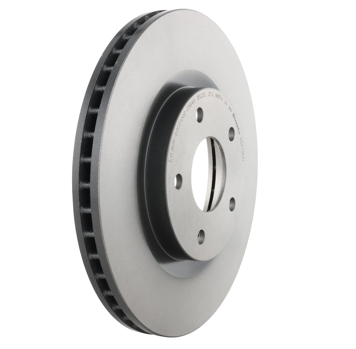 PRIME UV Coated Front Disc Brake Rotor - 09.A716.21_21
