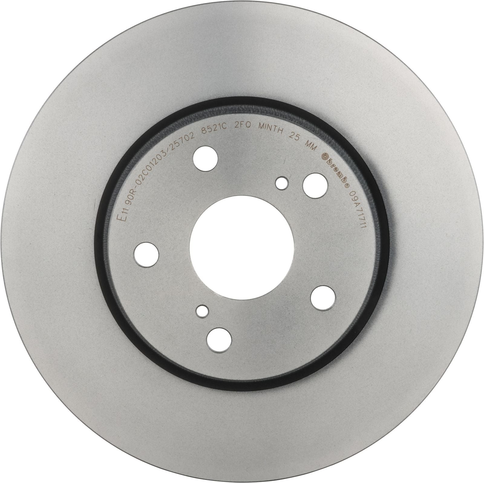 PRIME UV Coated Front Disc Brake Rotor - 09.A717.11_03