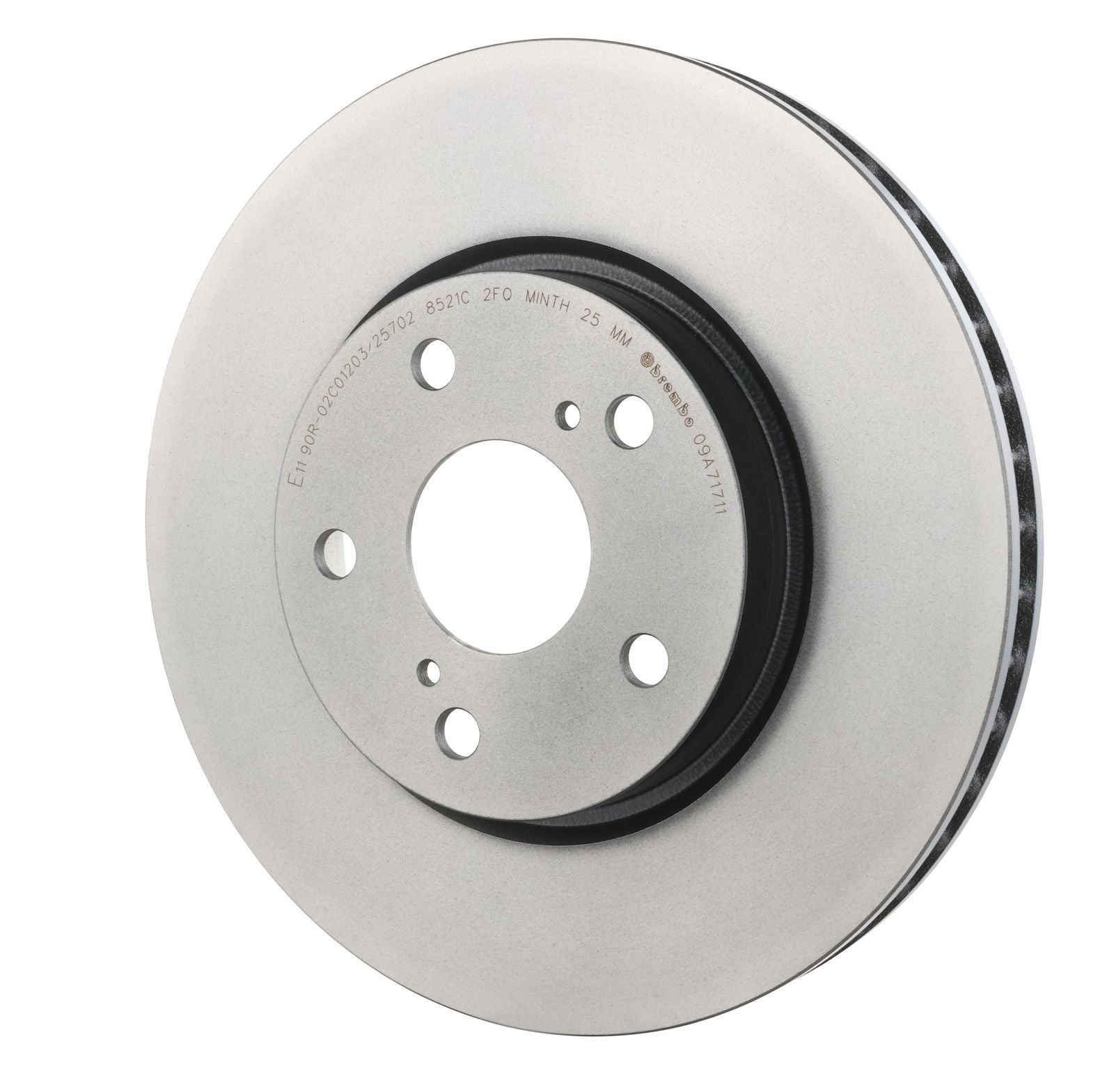 PRIME UV Coated Front Disc Brake Rotor - 09.A717.11_08