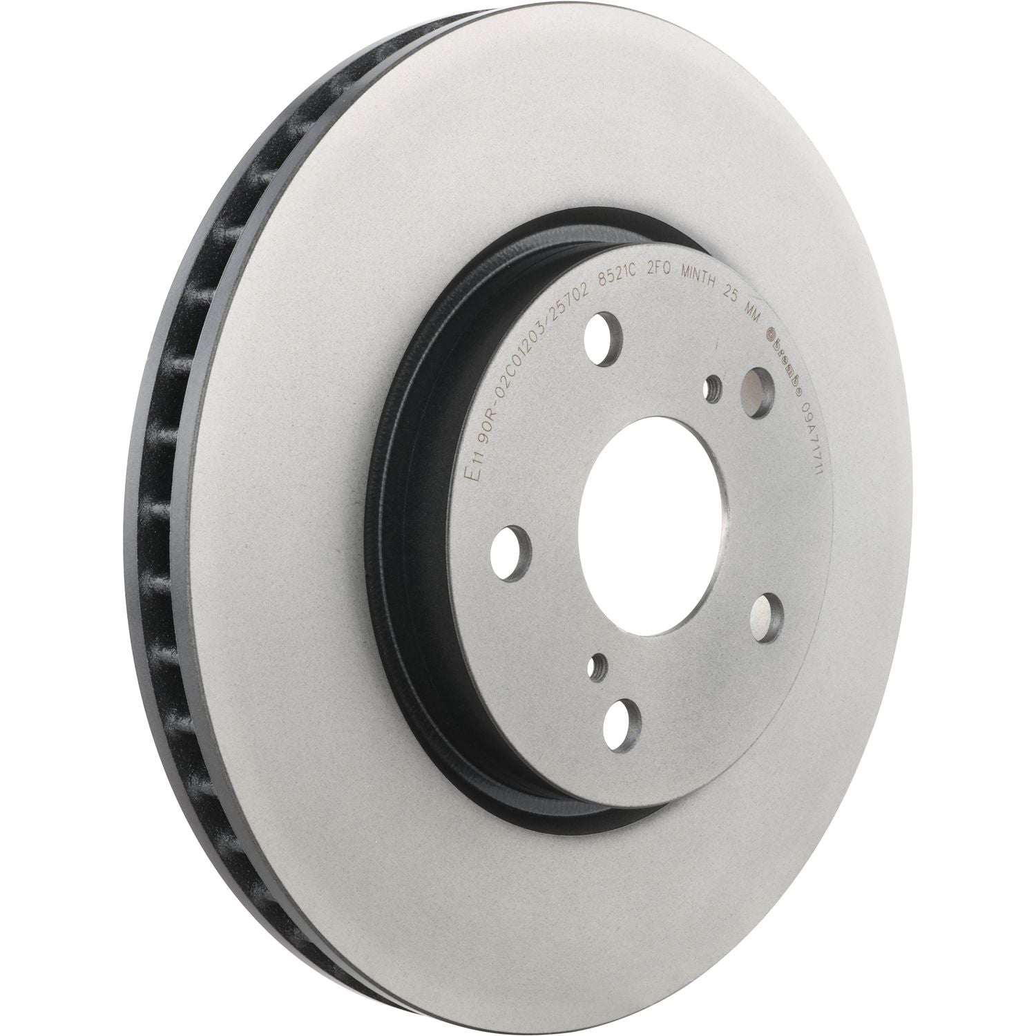 PRIME UV Coated Front Disc Brake Rotor - 09.A717.11_02