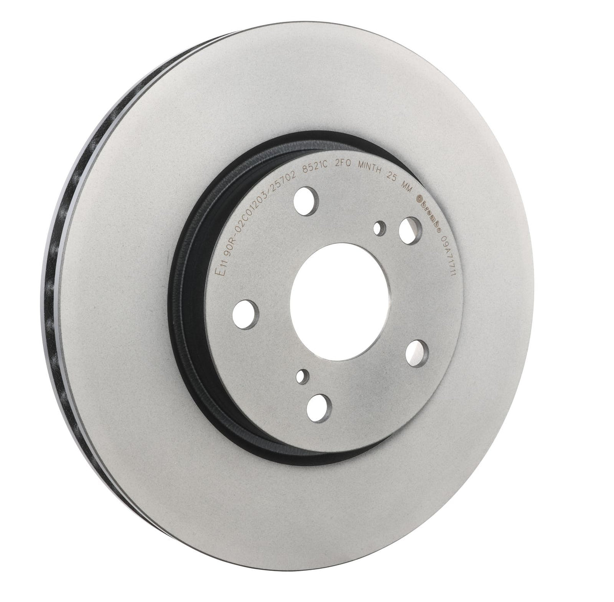 PRIME UV Coated Front Disc Brake Rotor - 09.A717.11_28