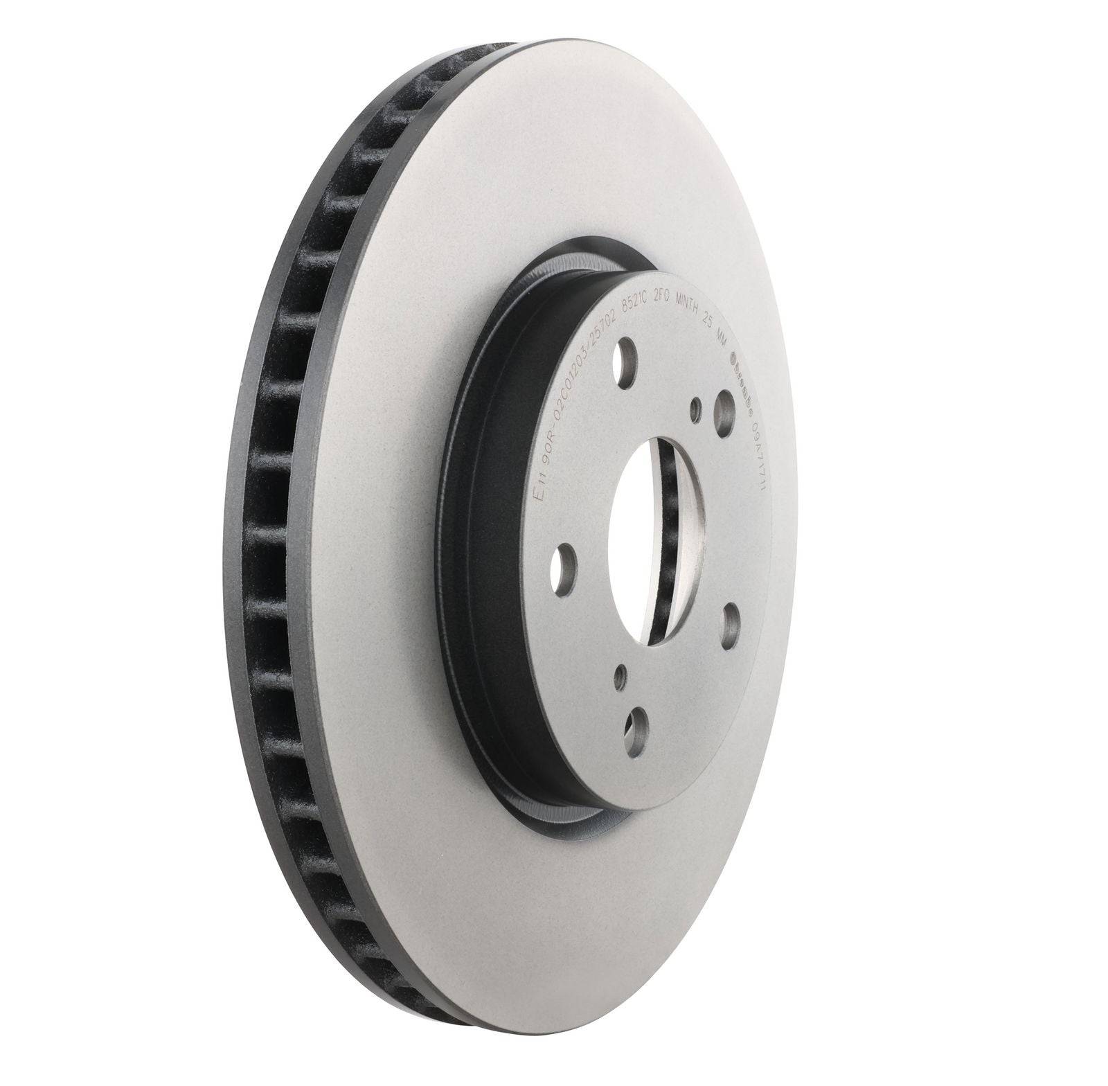 PRIME UV Coated Front Disc Brake Rotor - 09.A717.11_26