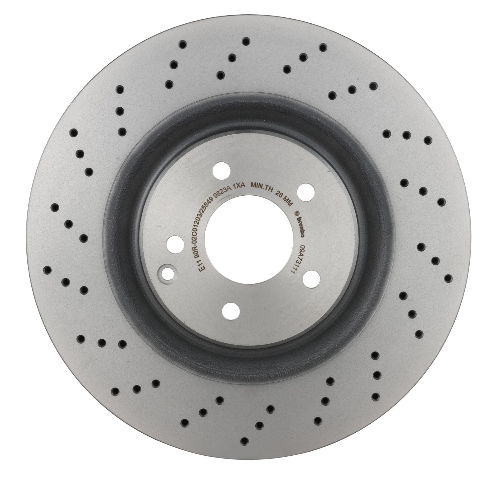 PRIME UV Coated Front Disc Brake Rotor - 09.A731.11_07