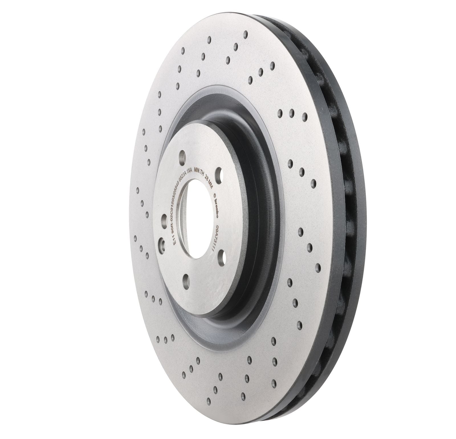 PRIME UV Coated Front Disc Brake Rotor - 09.A731.11_11