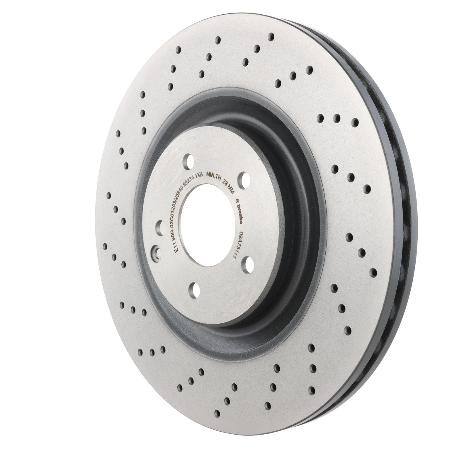 PRIME UV Coated Front Disc Brake Rotor - 09.A731.11_10