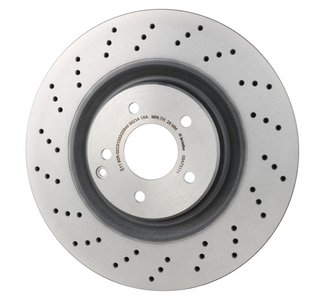PRIME UV Coated Front Disc Brake Rotor - 09.A731.11_08