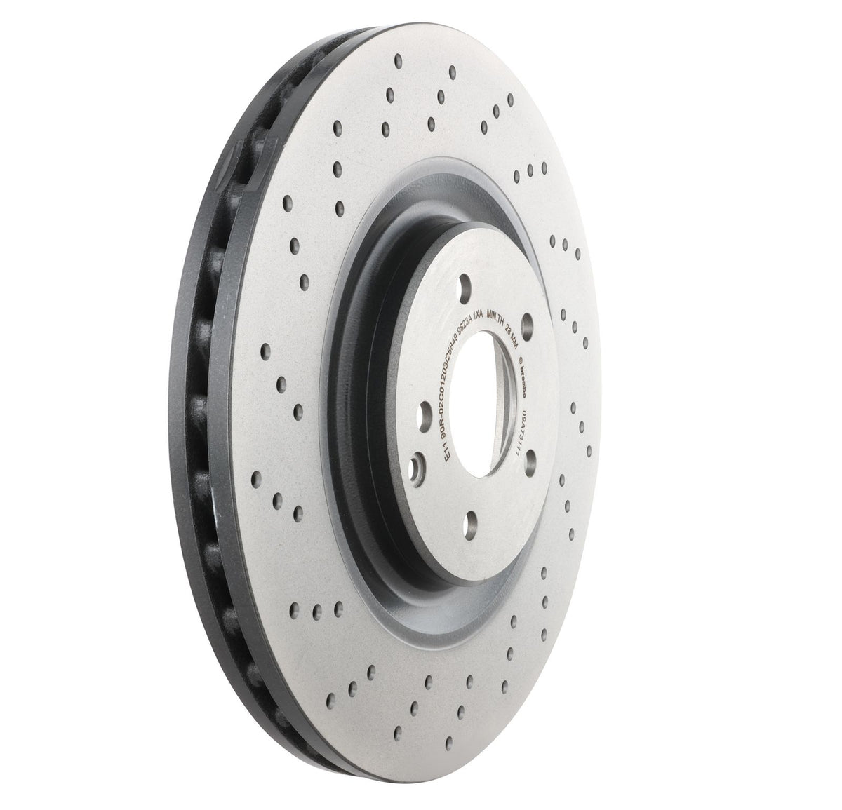 PRIME UV Coated Front Disc Brake Rotor - 09.A731.11_27