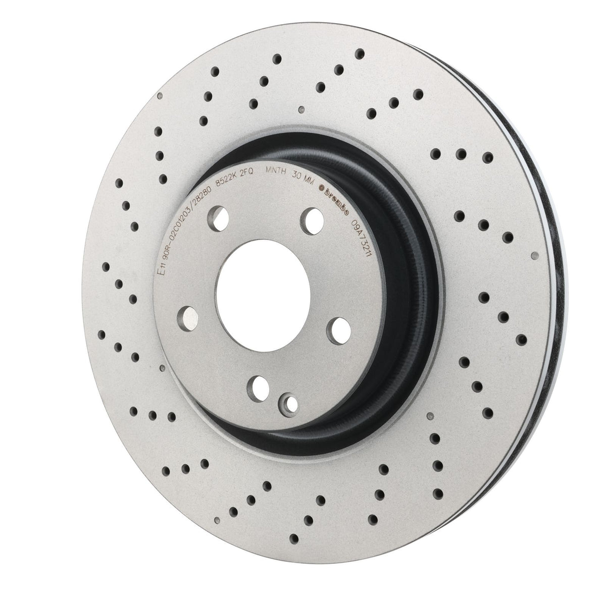 PRIME UV Coated Front Disc Brake Rotor - 09.A732.11_08