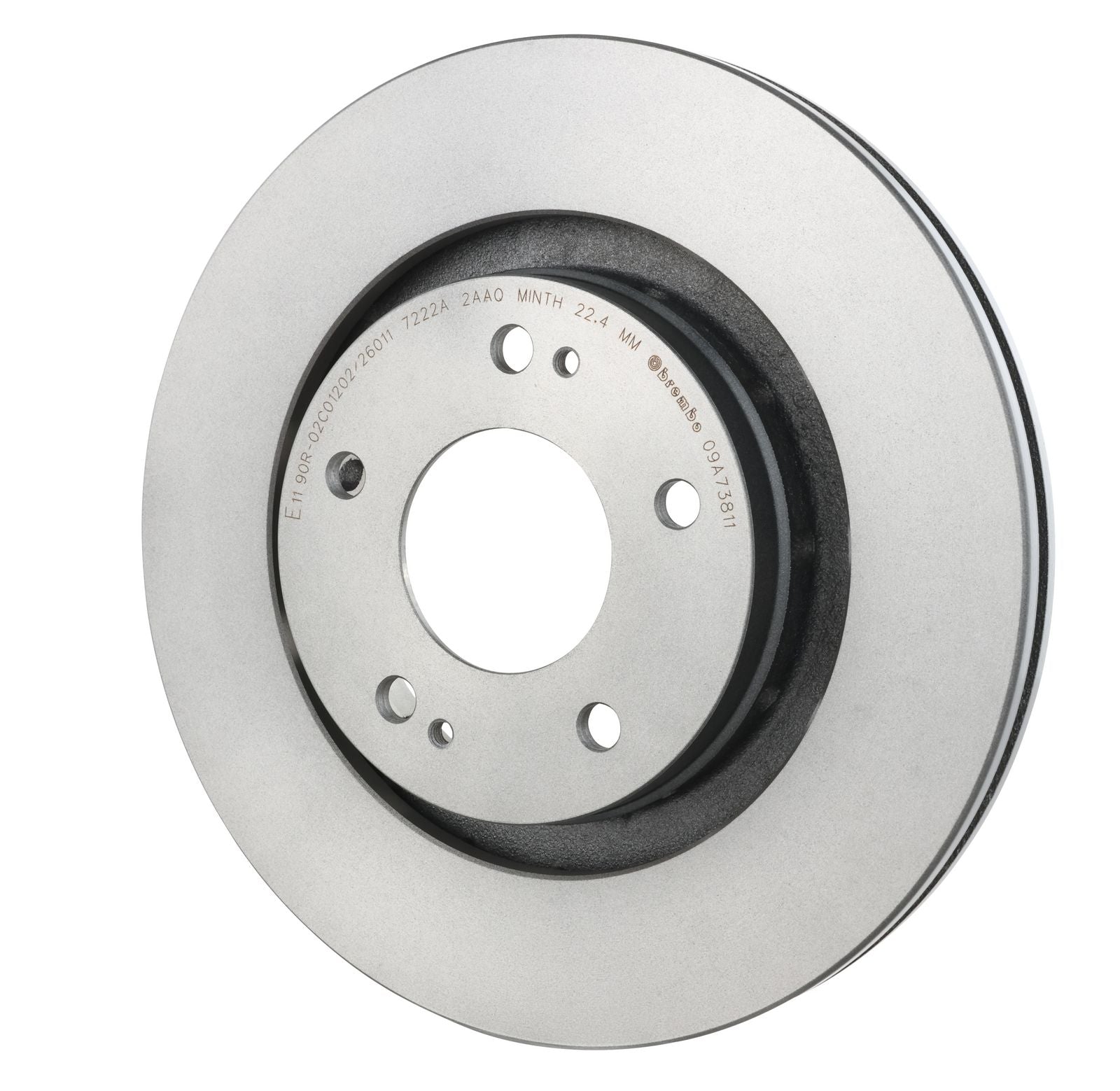 PRIME UV Coated Front Disc Brake Rotor - 09.A738.11_09
