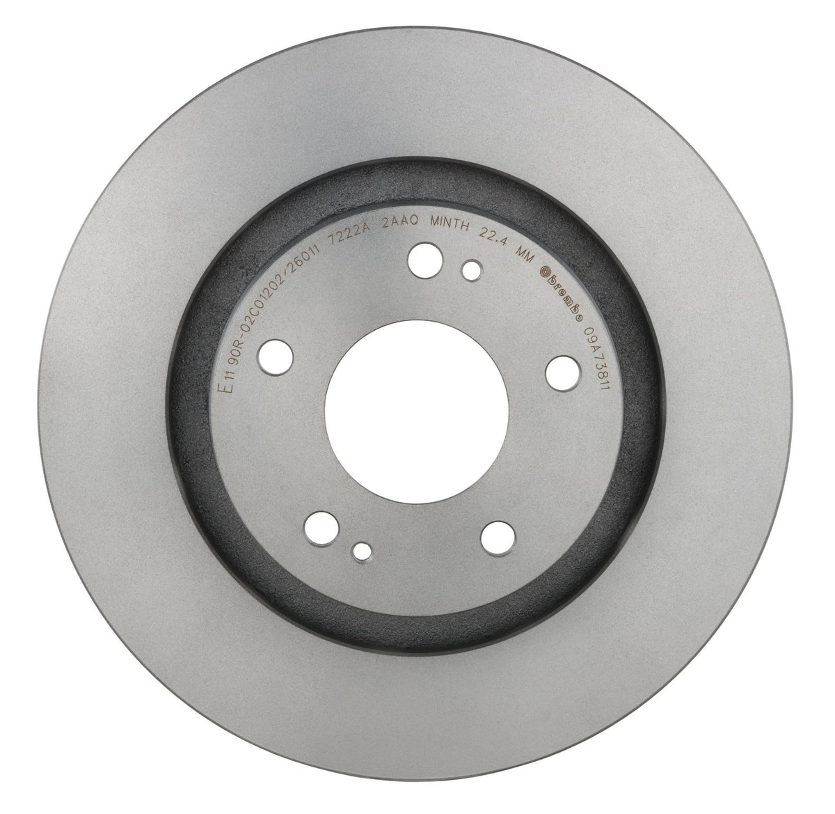 PRIME UV Coated Front Disc Brake Rotor - 09.A738.11_07