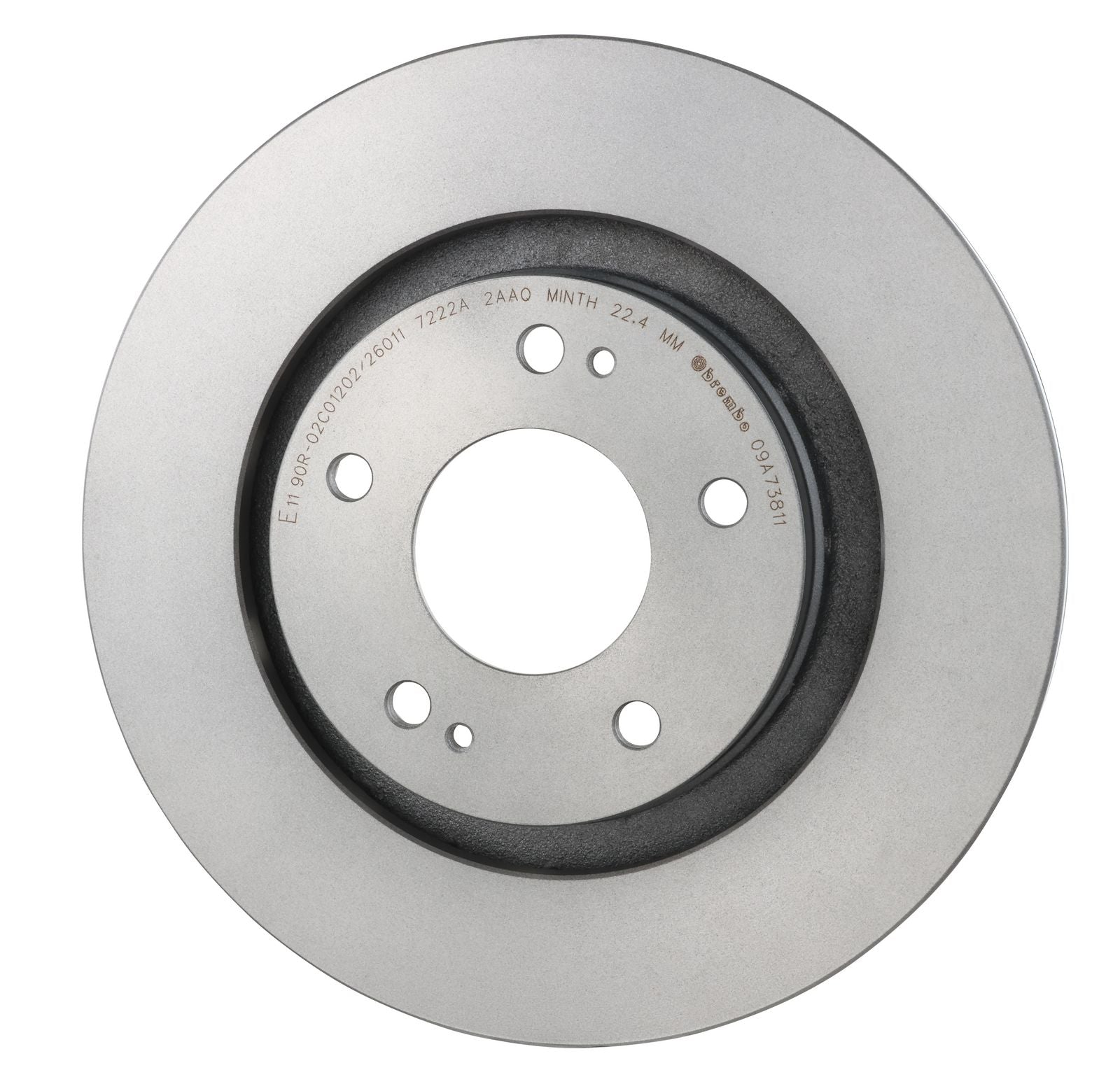PRIME UV Coated Front Disc Brake Rotor - 09.A738.11_08