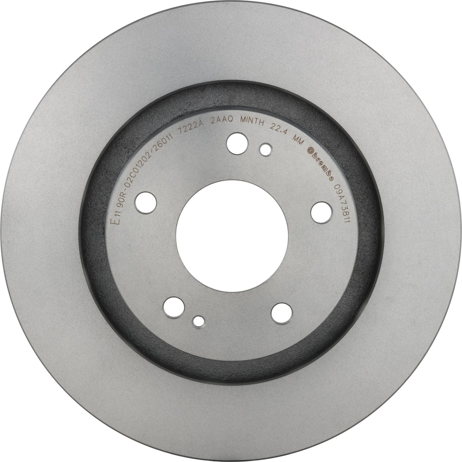 PRIME UV Coated Front Disc Brake Rotor - 09.A738.11_03