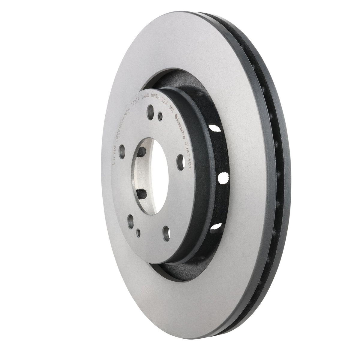 PRIME UV Coated Front Disc Brake Rotor - 09.A738.11_11