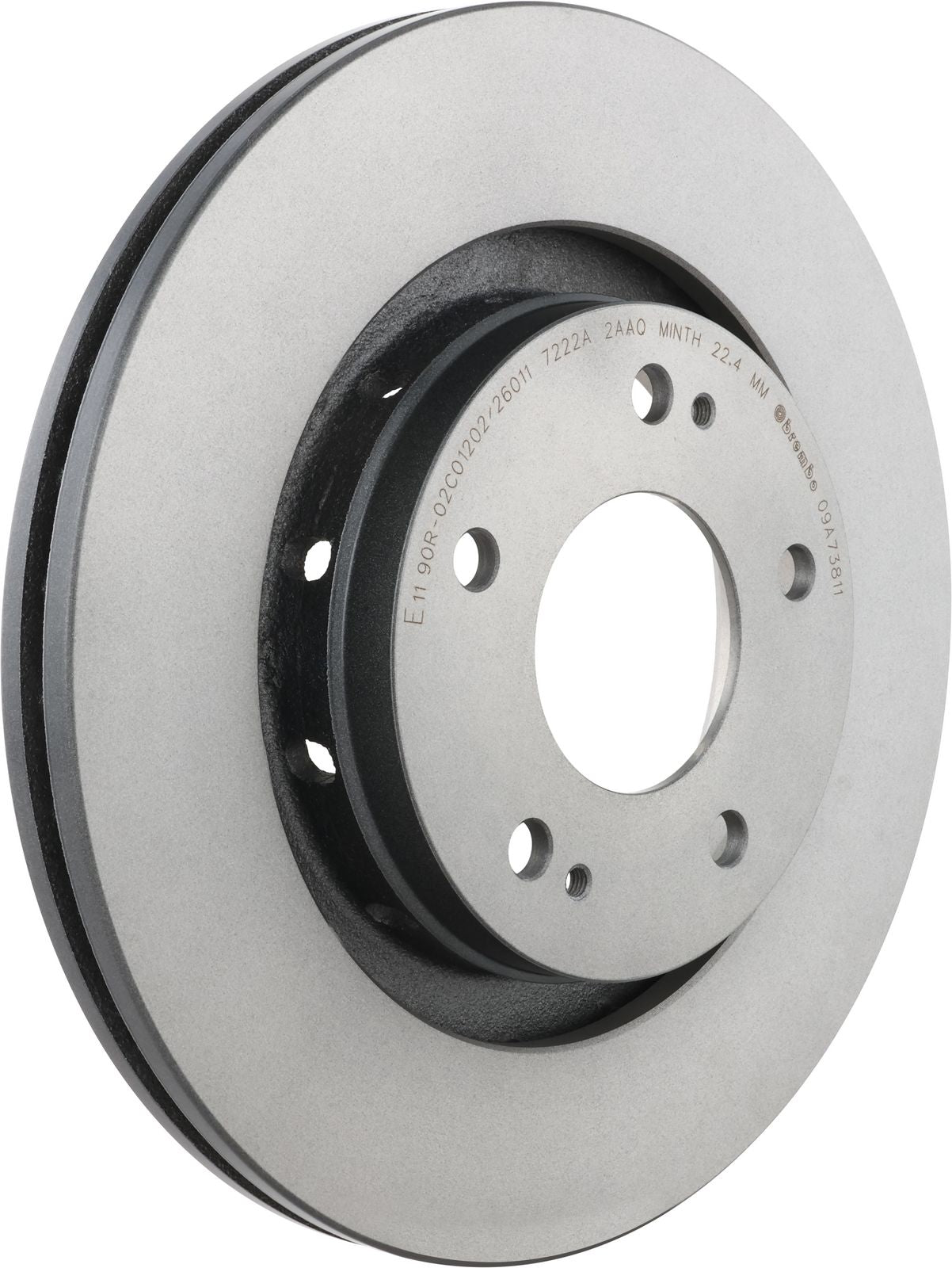 PRIME UV Coated Front Disc Brake Rotor - 09.A738.11_01