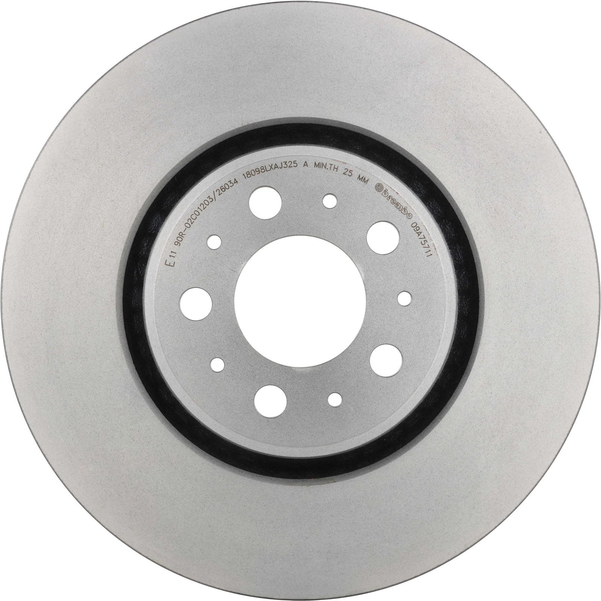 PRIME UV Coated Front Disc Brake Rotor - 09.A757.11_03