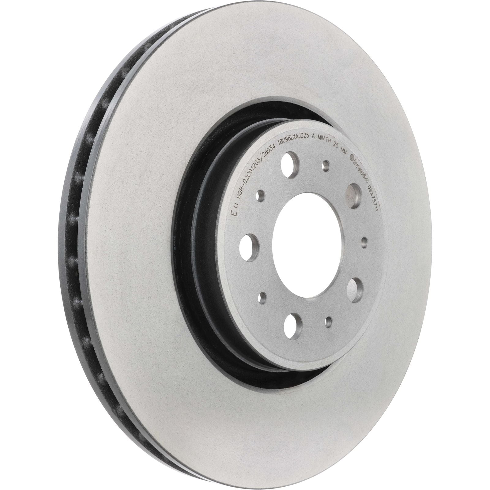 PRIME UV Coated Front Disc Brake Rotor - 09.A757.11_01
